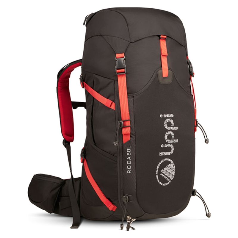 Lippi - Mochila Roca 60 Backpack Negro V20