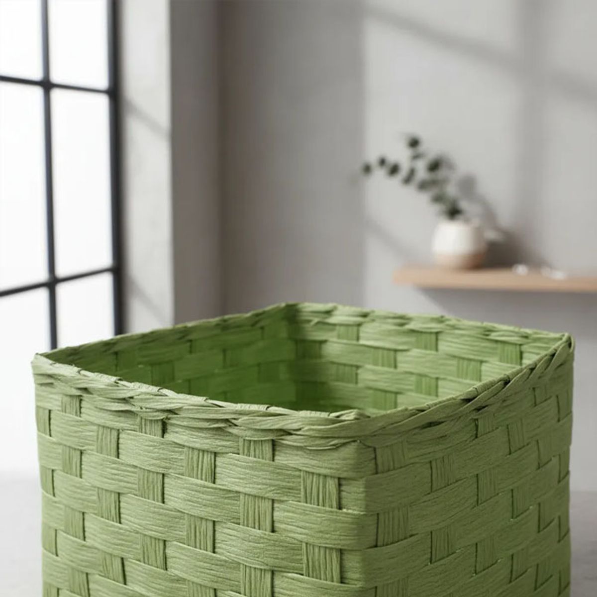 BRIC - Cestas Verdes Para Almacenamiento Set de 3