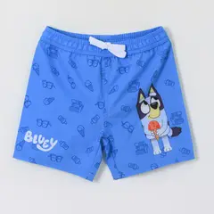 BLUEY - Traje de baño Niño Celeste Personaje