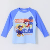 Polera UV Niño Celeste Surf