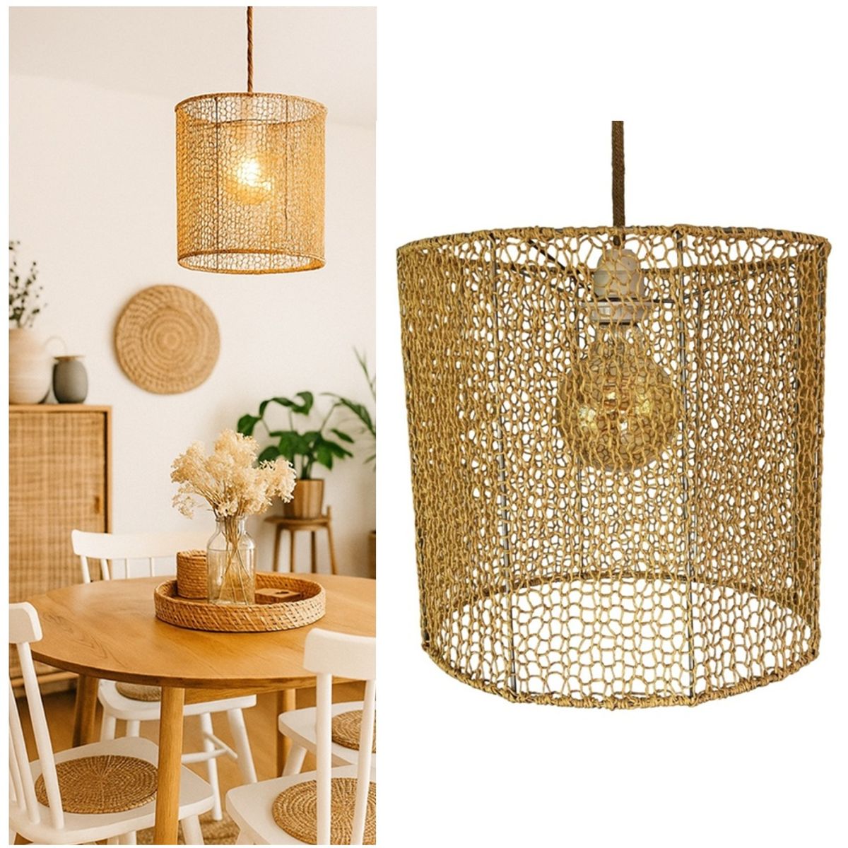 CAROLD STEVENS - Lámpara Colgante Yane