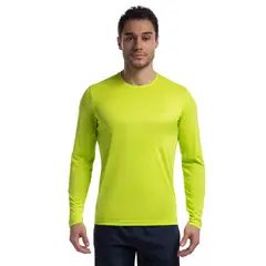 OLYMPIKUS - POLERA ESSENTIAL MANGA LARGA LIMA HOMBRE