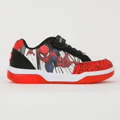 MARVEL - Zapatillas con luces Niño Rojo Volando Spiderman