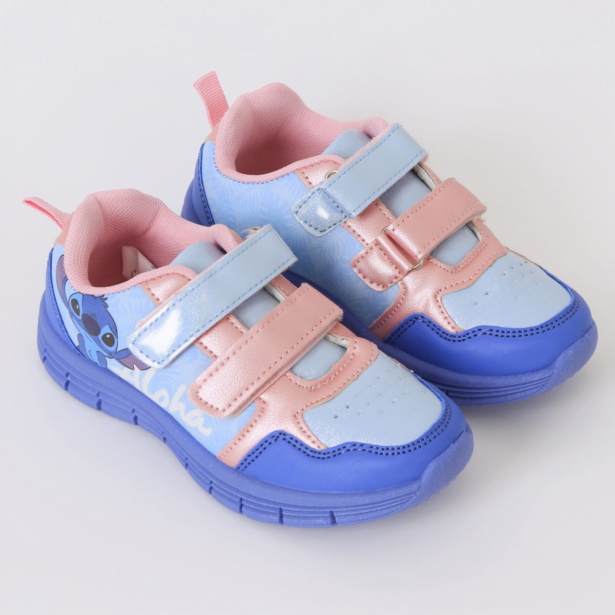 DISNEY - Zapatillas Niña Celeste Aloha Lilo & Stitch Disney