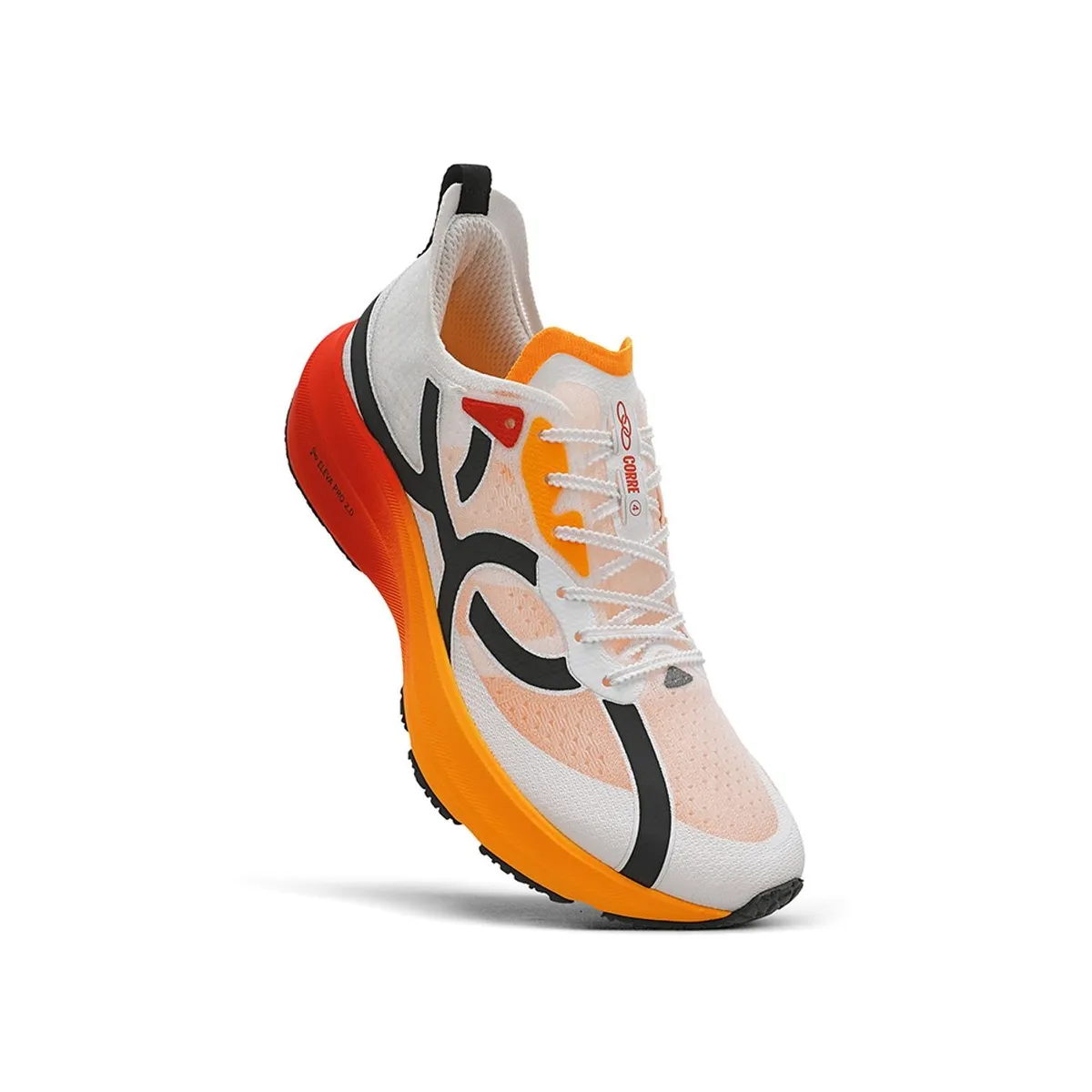 OLYMPIKUS - Zapatilla Running Hombre Corre 4 Blanco/Naranja