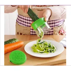 GENERICO - Cortador Verduras Zucchini Espiral Manual