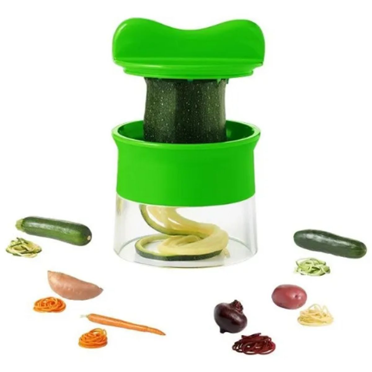 GENERICO - Cortador Verduras Zucchini Espiral Manual