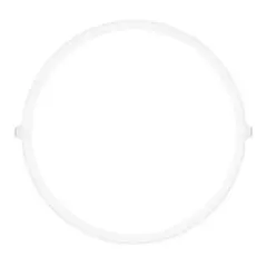 DEMASLED - Panel LED Redondo Blanco de 30cm 24W 1800lm Cálido de Embutir