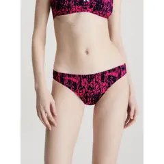 CALVIN KLEIN - Calzón Bikini CK Monogram Fucsia