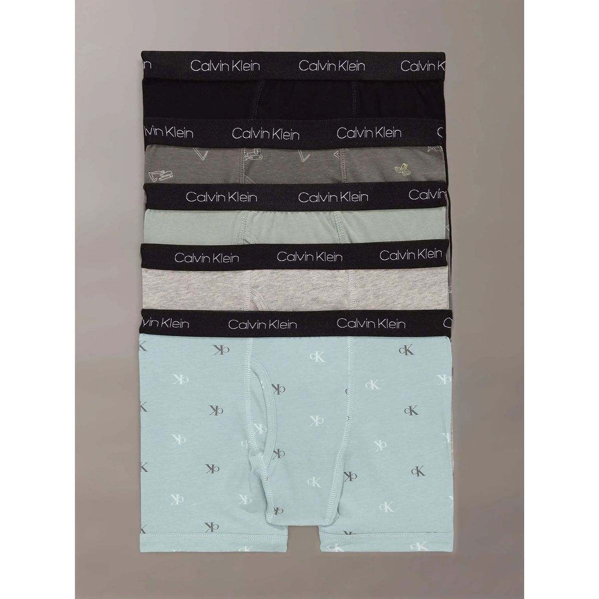 CALVIN KLEIN - Pack 5 Boxérs Modern Cotton para Niño Multicolor Calvin Klein