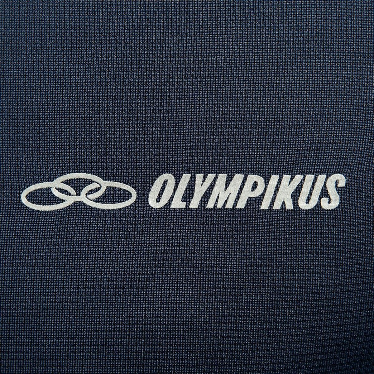 OLYMPIKUS - POLERA RUNNER MANGA LARGA AZUL MARINO HOMBRE