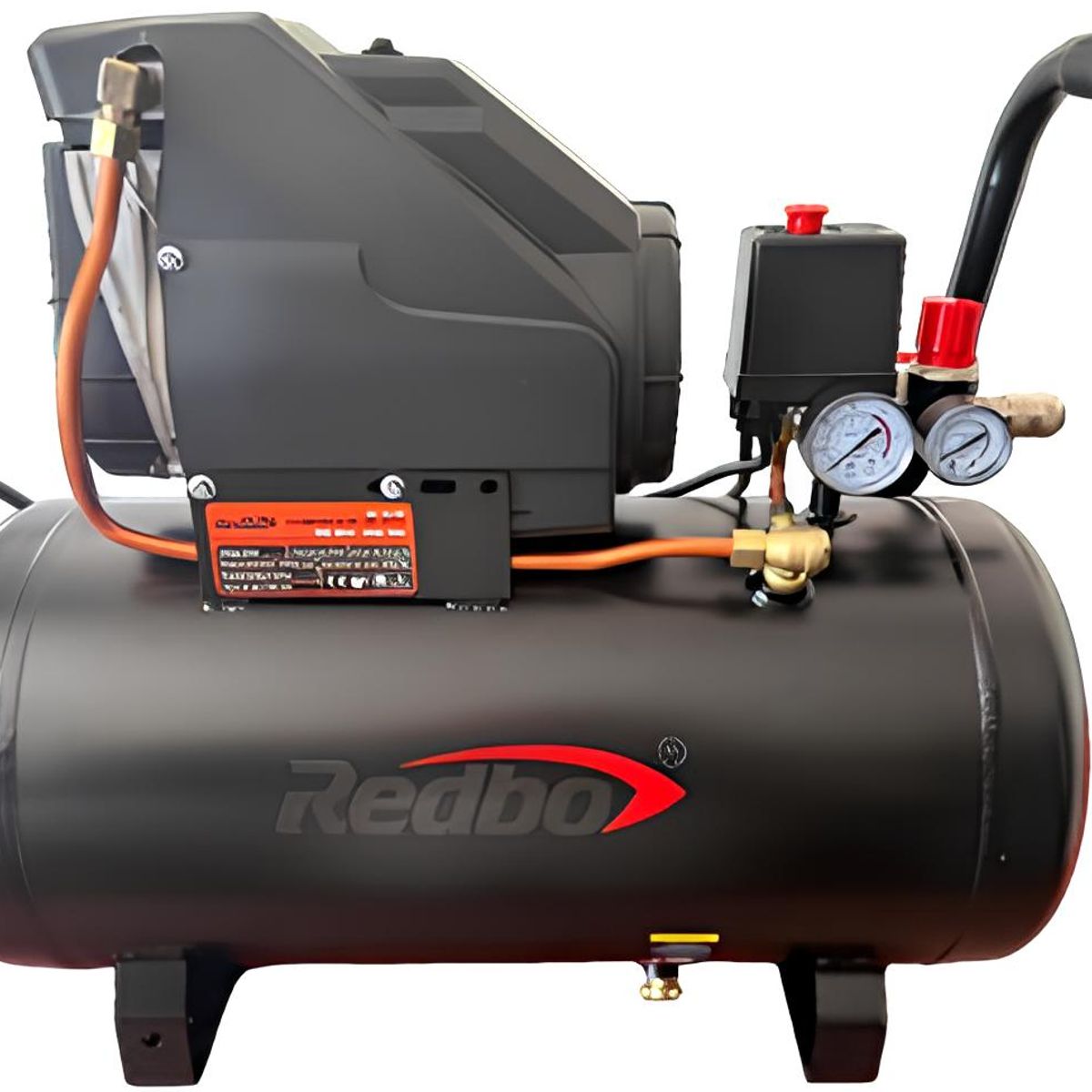 Compresor de Aire Silencioso y Libre de Aceite Redbo RB-BA1 1000 50L (2.0 HP, 8 Bar, 220V), marca GENERICO - Foto Principal