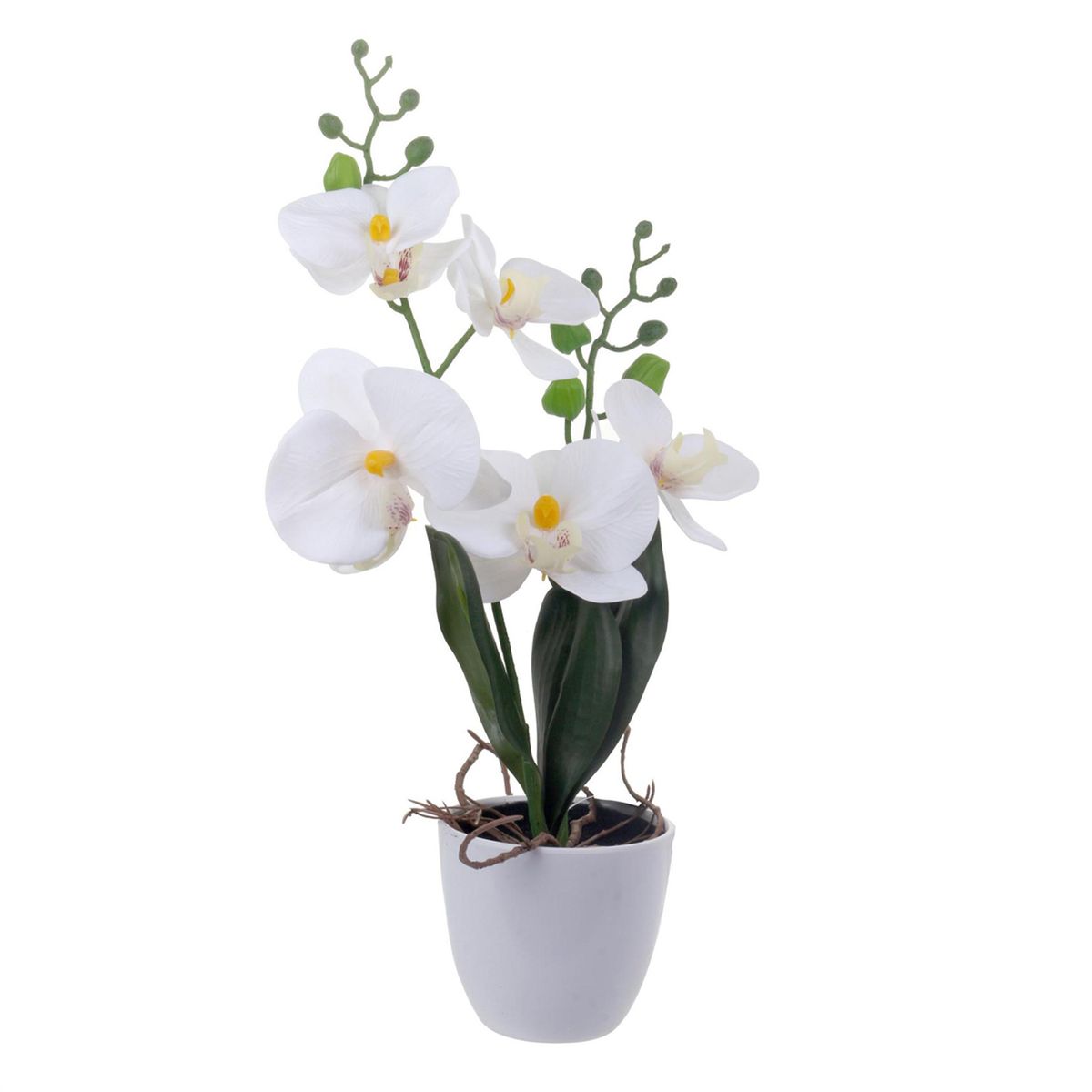 MALLORCA - Planta Decorativa Artificial Orquídea Real Touch 43 cm
