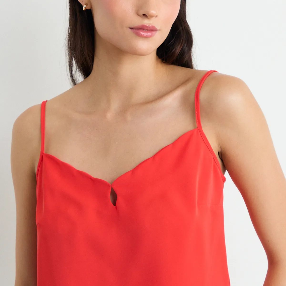 IO - Blusa Lisa Mujer Rojo Io