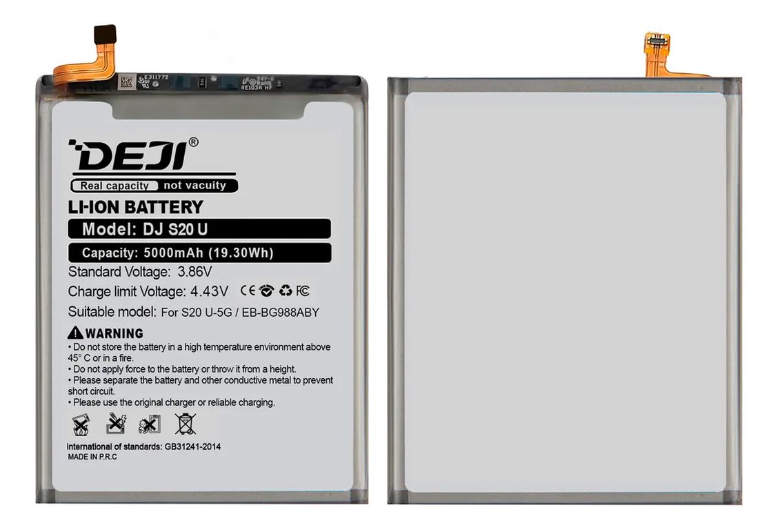 Batería Para Teléfono Samsung Note 20 Ultra Marca Deji