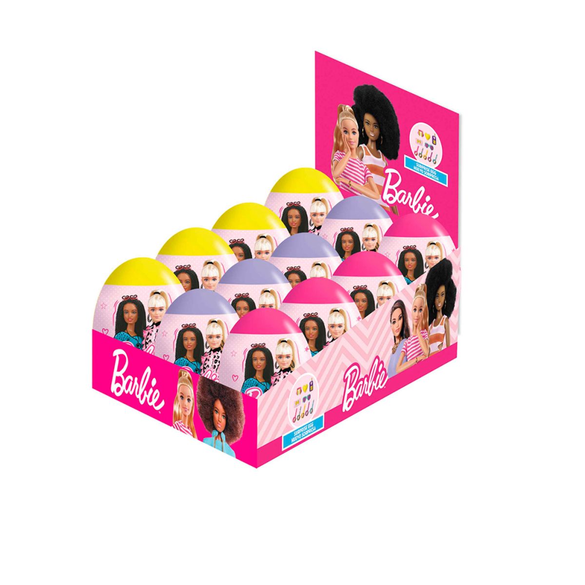 BRICKELL ACCESORIES - Barbie Huevo Sorpresa x 12 unidades