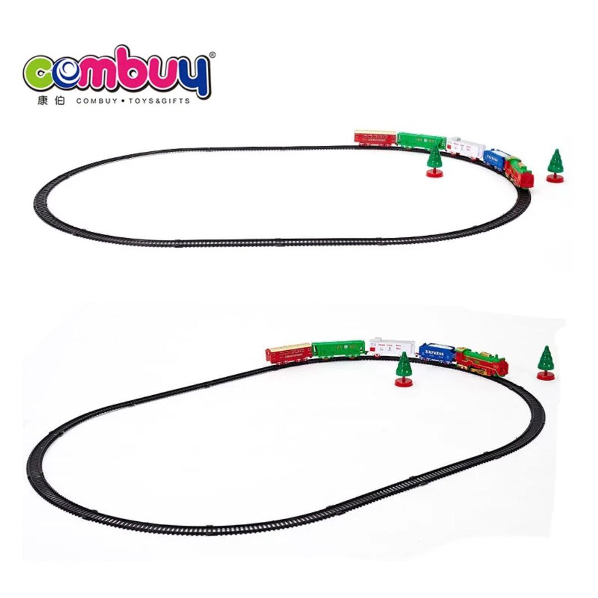 GENERICO - Tren De Navidad Eléctrico 21 Piezas