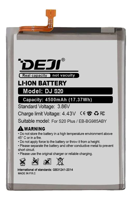 Batería Para Teléfono Samsung S20 Plus Marca Deji