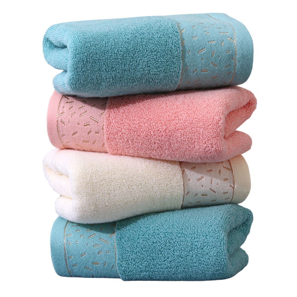 GARSIL - Pack De 6 Toallas de mano de Algodon 74x34 cm Paños Cocina Baño