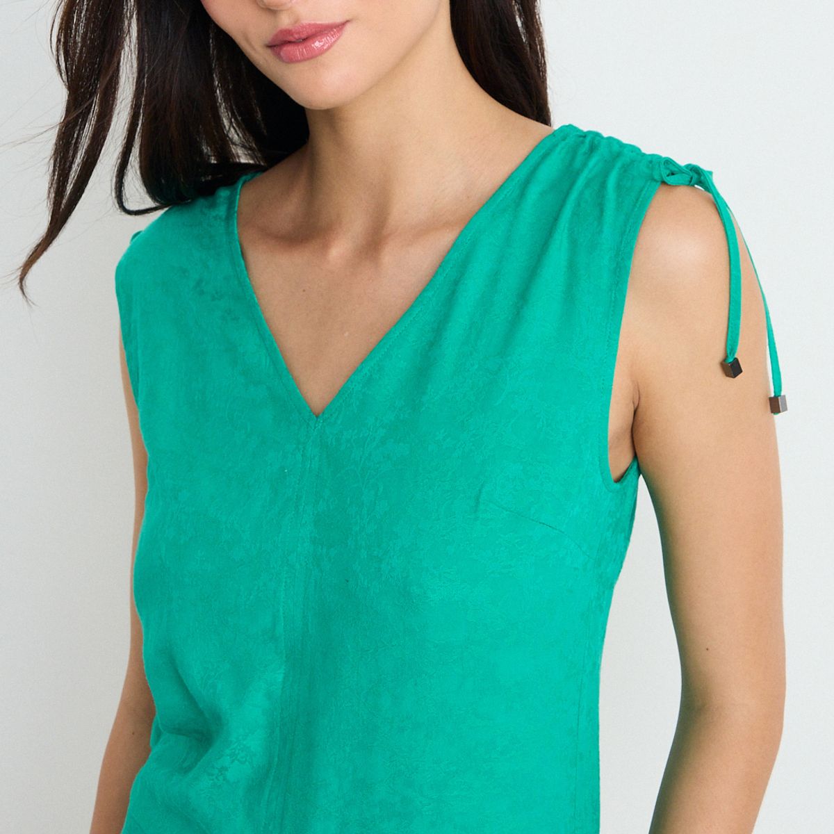 IO - Blusa Lisa Mujer Verde Io