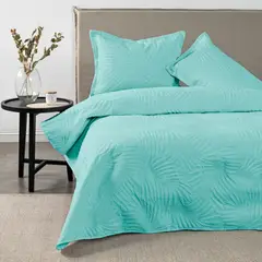CANNON - Quilt Cubrecamas King Temporada Primavera Af - White Marquis Agua