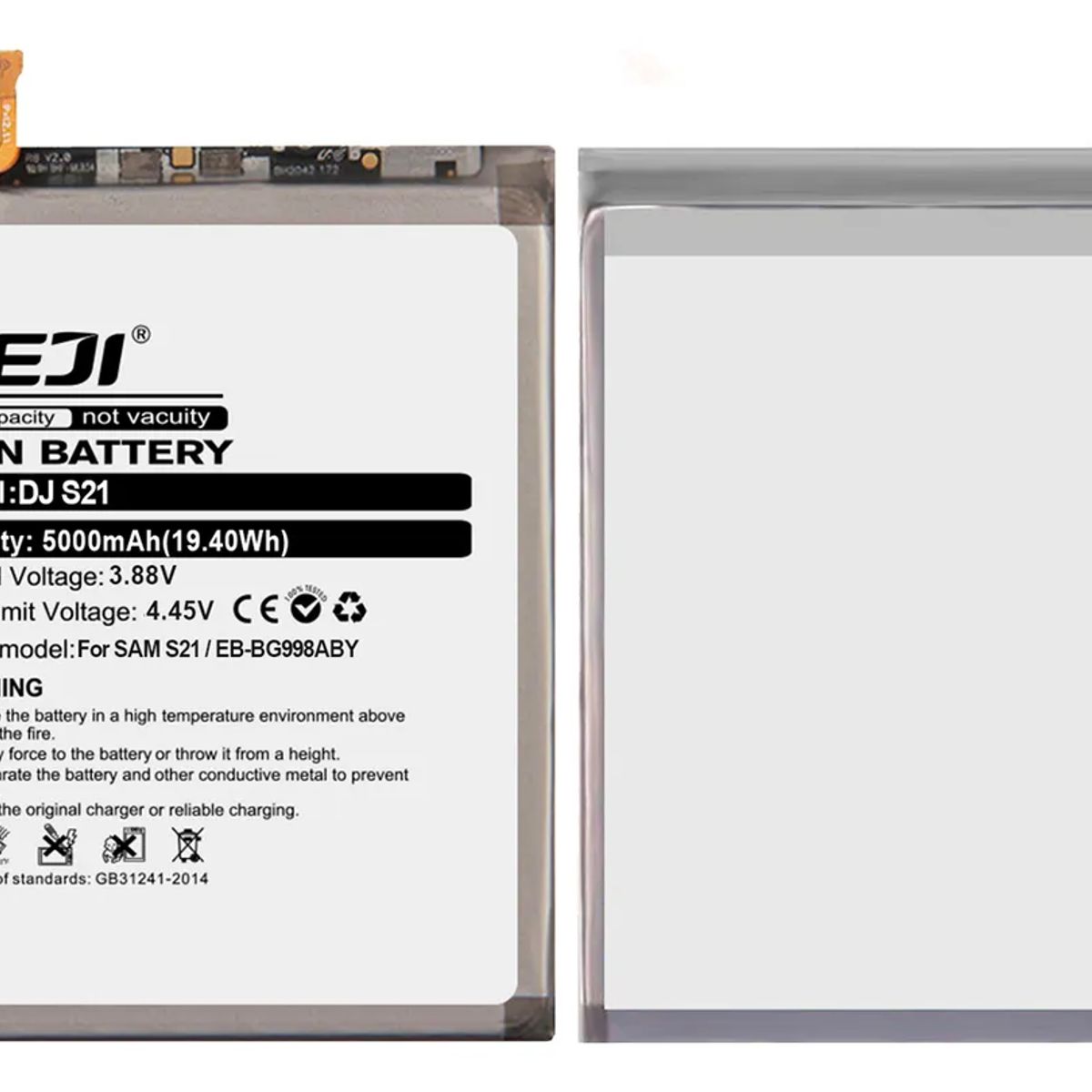 GENERICO - Batería Para Teléfono Samsung S21 Ultra