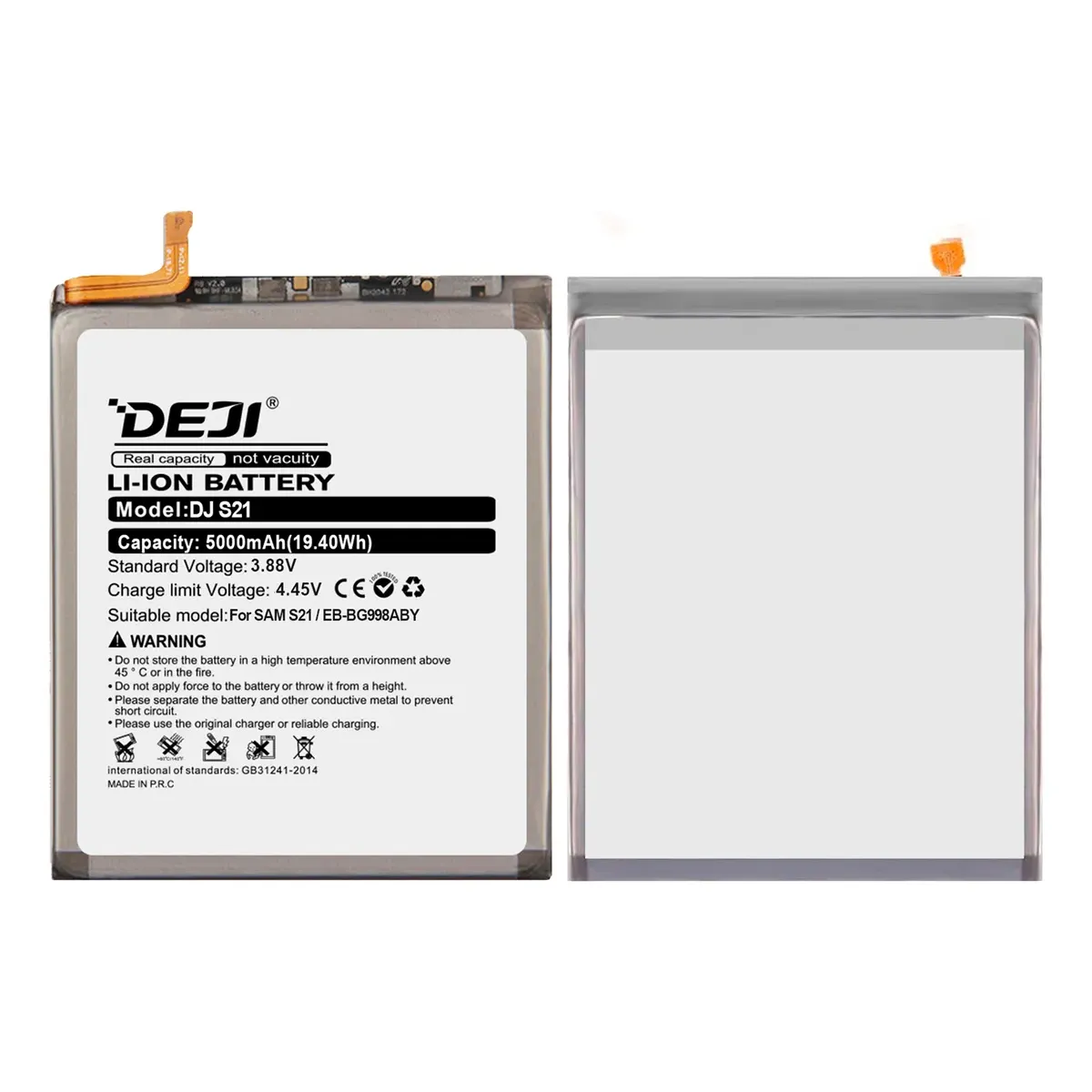 GENERICO - Batería Para Teléfono Samsung S21 Ultra