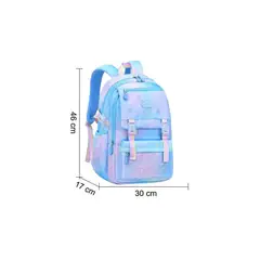 NO LOGO - Mochila de Arcoíris de tonos pastel