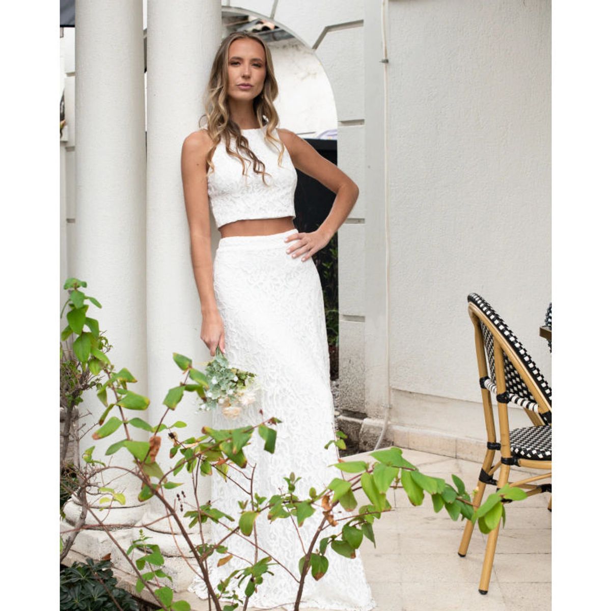 MI PLACARD - Conjunto de Novia Eva Ivory