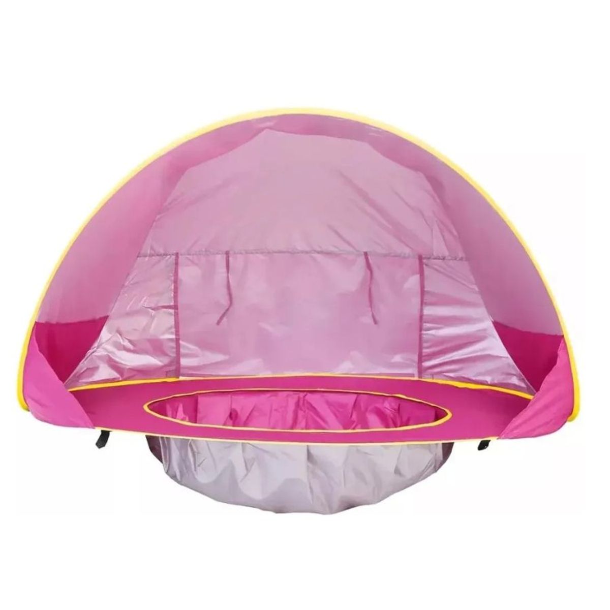 GENERICO - Carpa Niños Piscina Plegable Playa Verano Color Rosa