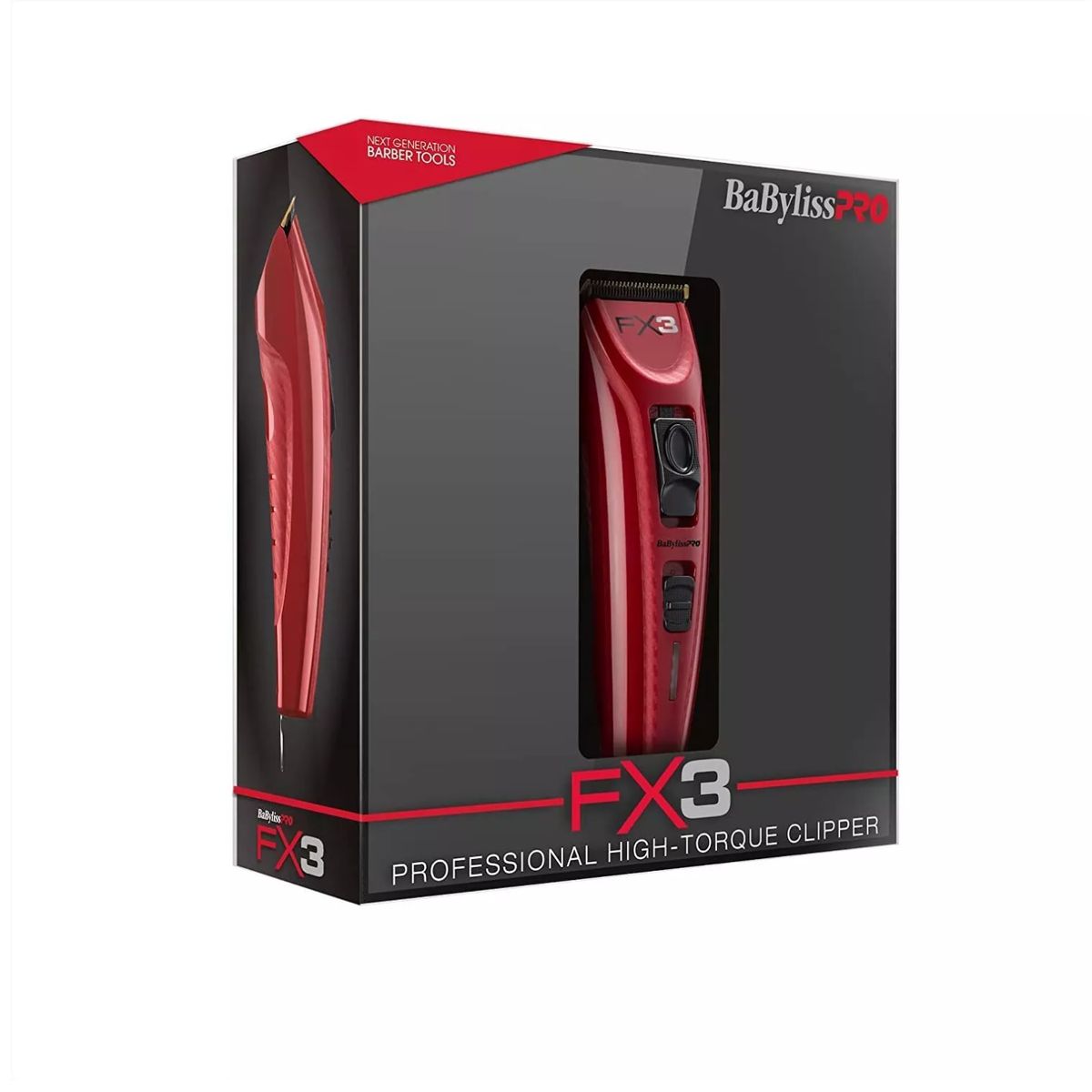 BABYLISS PRO - BabylissPro Cortadora De Pelo Fx3 Ferrari Profesional Barberia