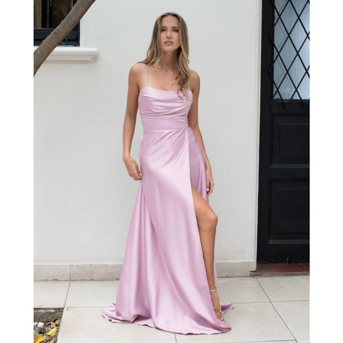 MI PLACARD - Vestido Largo de Fiesta Camila Lila