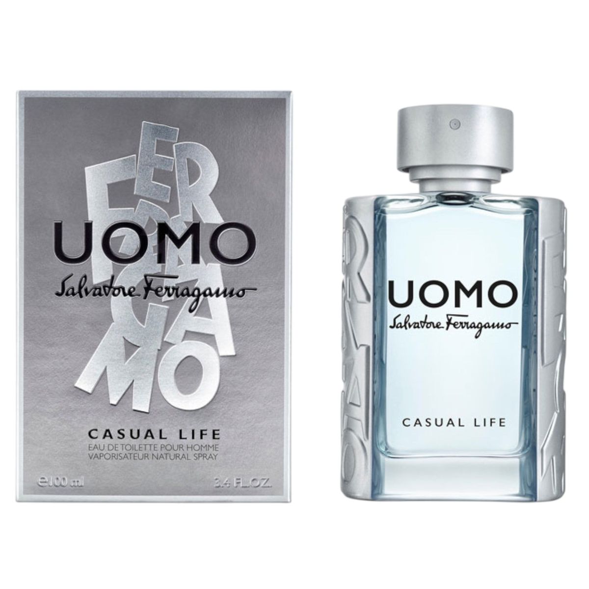 SALVATORE FERRAGAMO - Salvatore Ferragamo Uomo Casual Life Edt 100ml Hombre