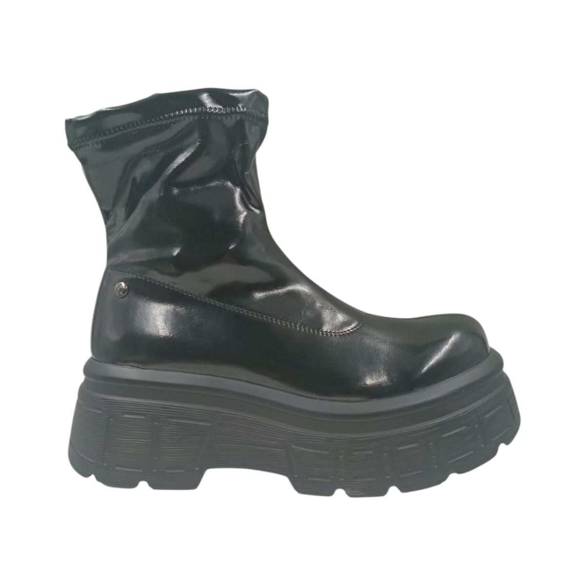 HERIEL - Botín Negro Plataforma Mujer