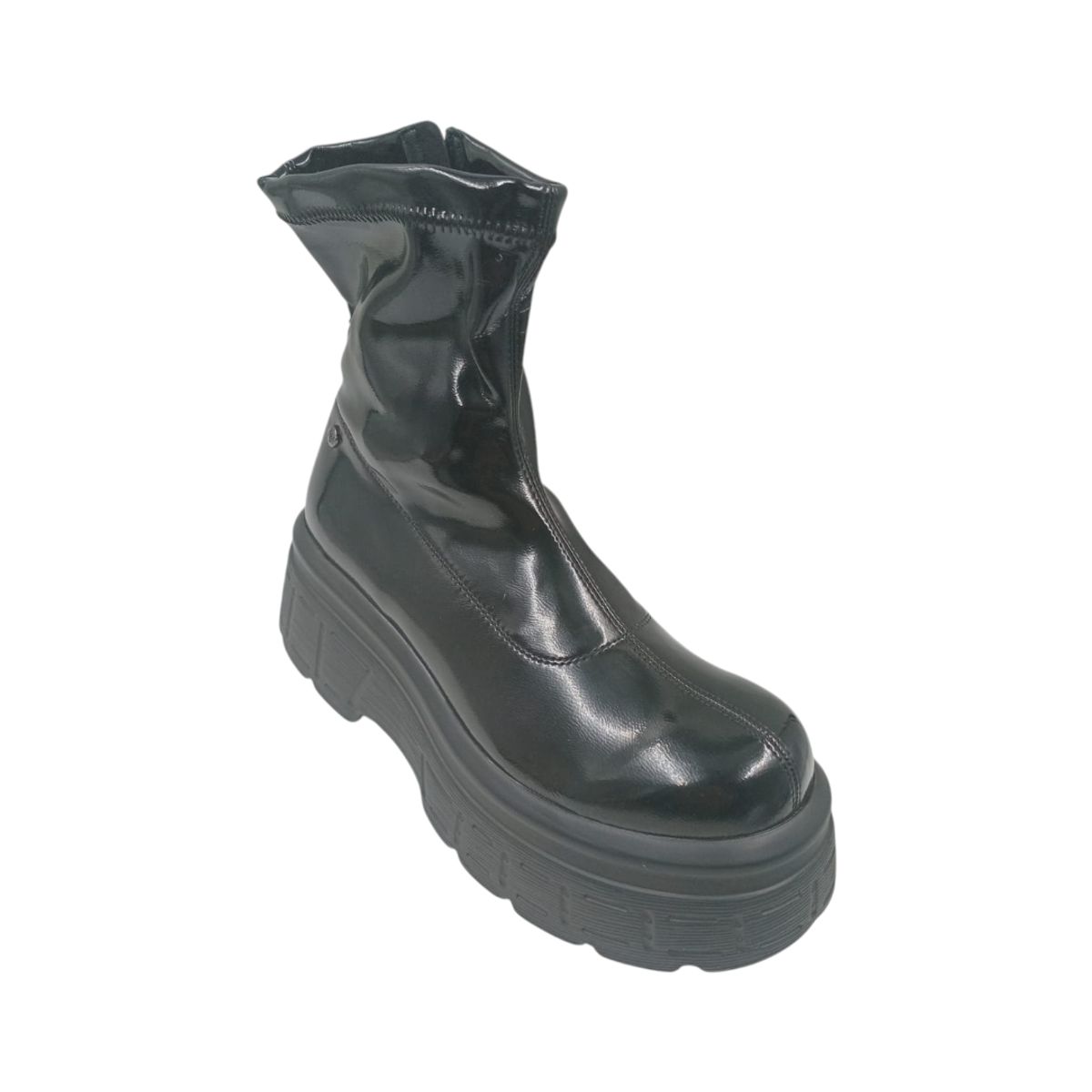 HERIEL - Botín Negro Plataforma Mujer