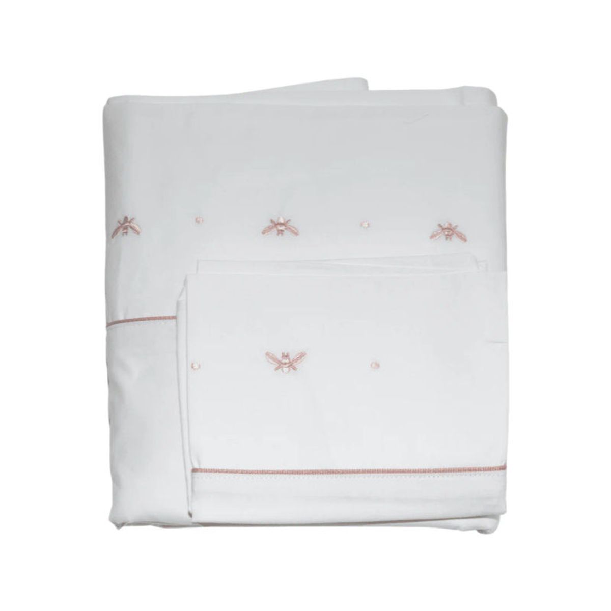 SIMPLE GRACIA - Set De Sábana Abeja Rosada Colecho