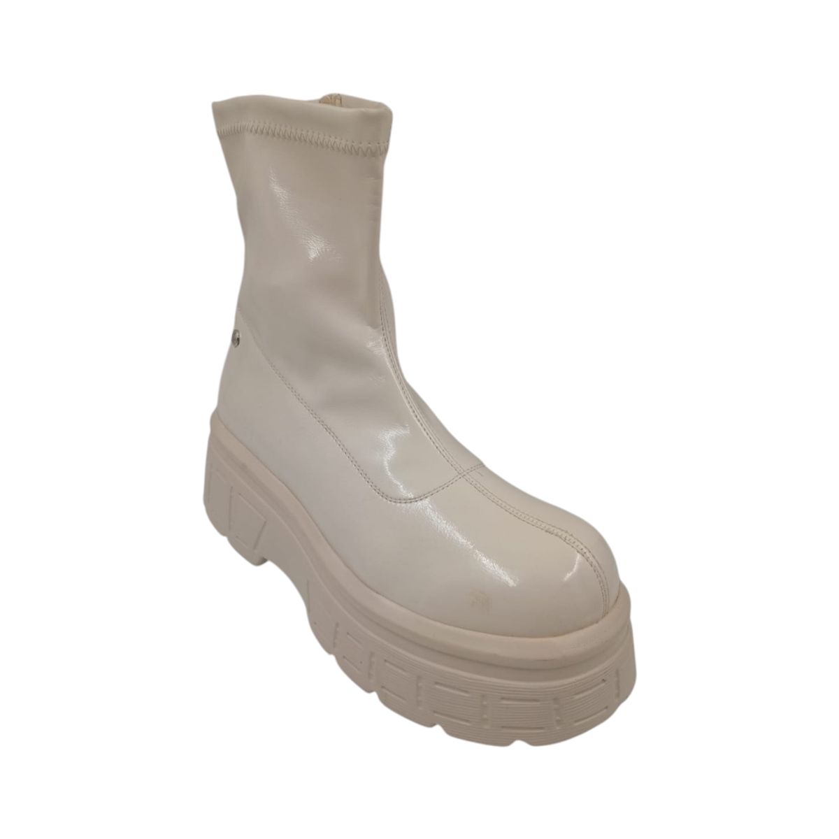 HERIEL - Botín Beige Plataforma Mujer