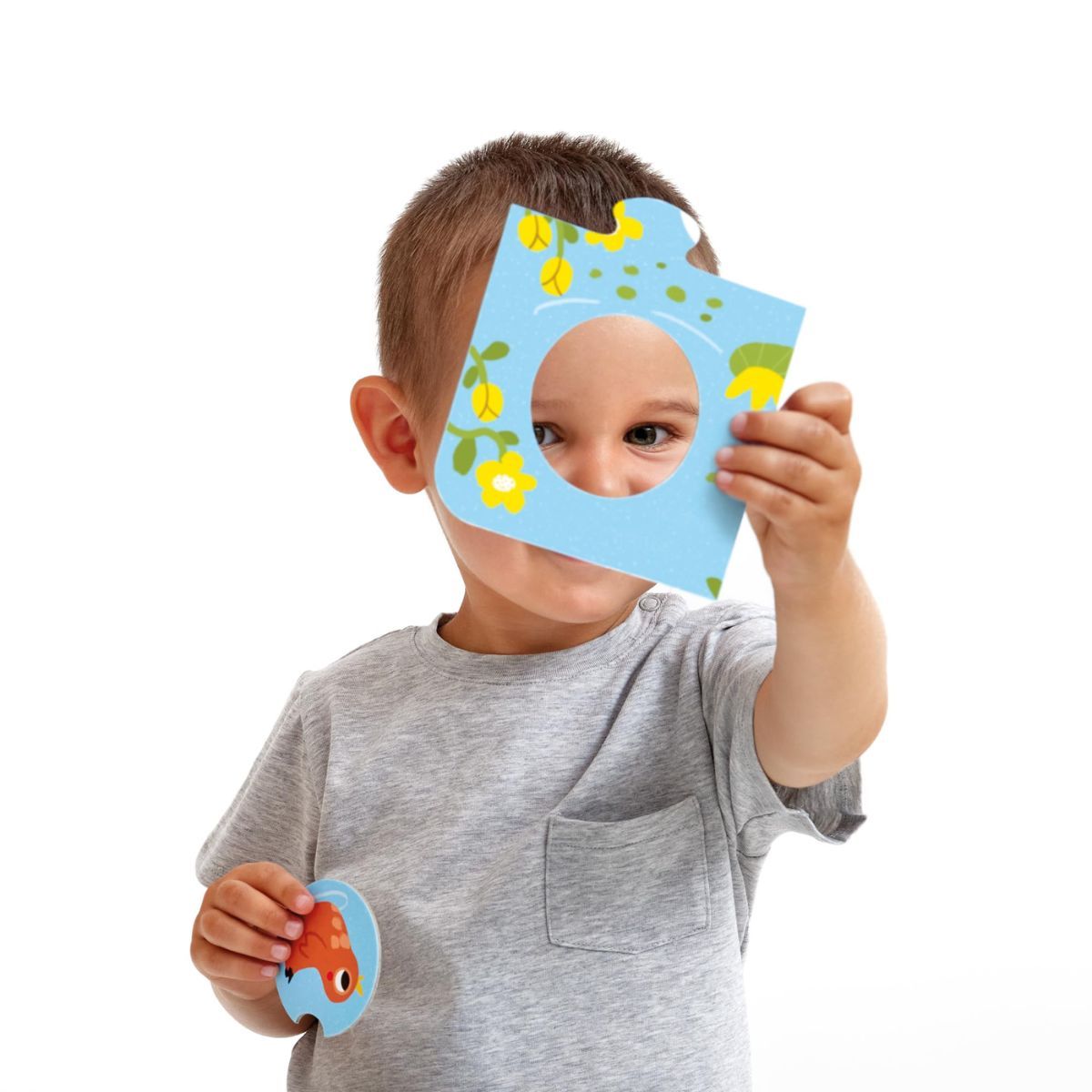 EDITORIAL CONTRAPUNTO - Puzzle Match the Farm Animals (36 piezas, 6 puzzles) 2+