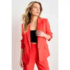 ASH - Blazer Liso Mujer Rojo