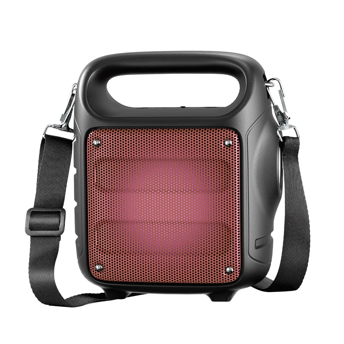 AUDIOPRO - Parlante Portátil BT Recargable FM Linterna