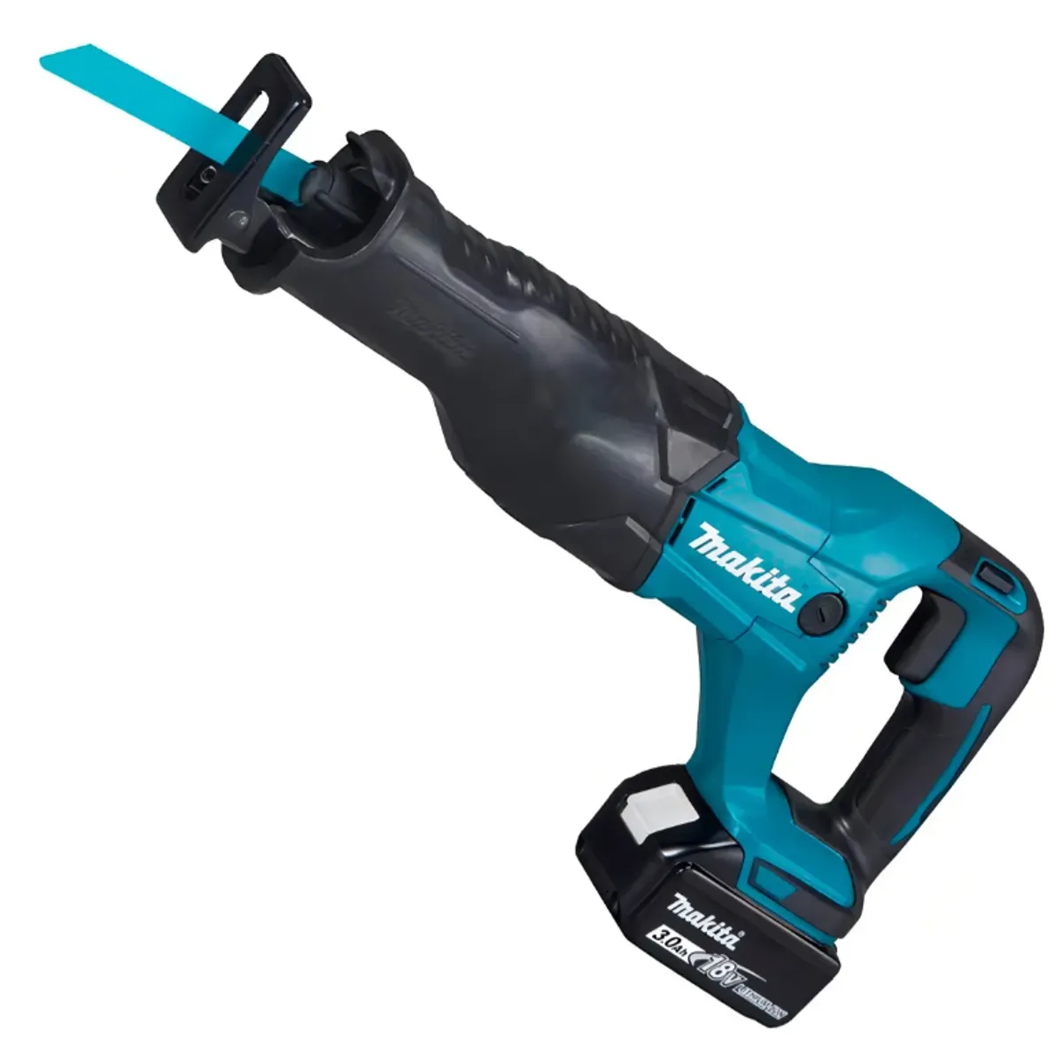 MAKITA - Sierra de sable a batería Makita DJR186rfe, 18V, 32 mm, 3 Ah