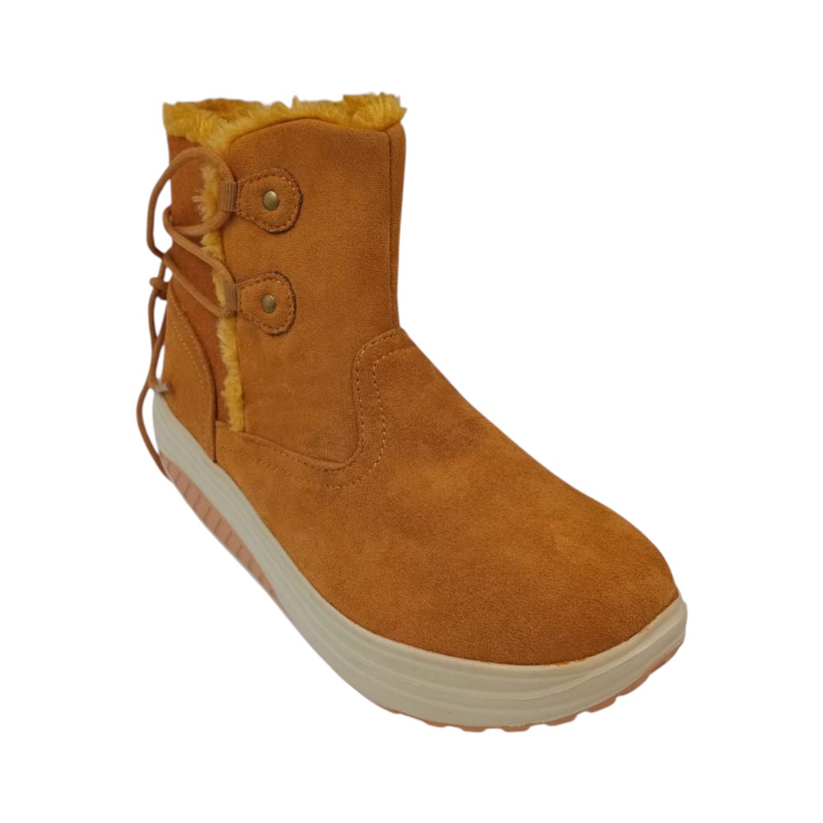 HERIEL - Botín Camel Chiporro Mujer