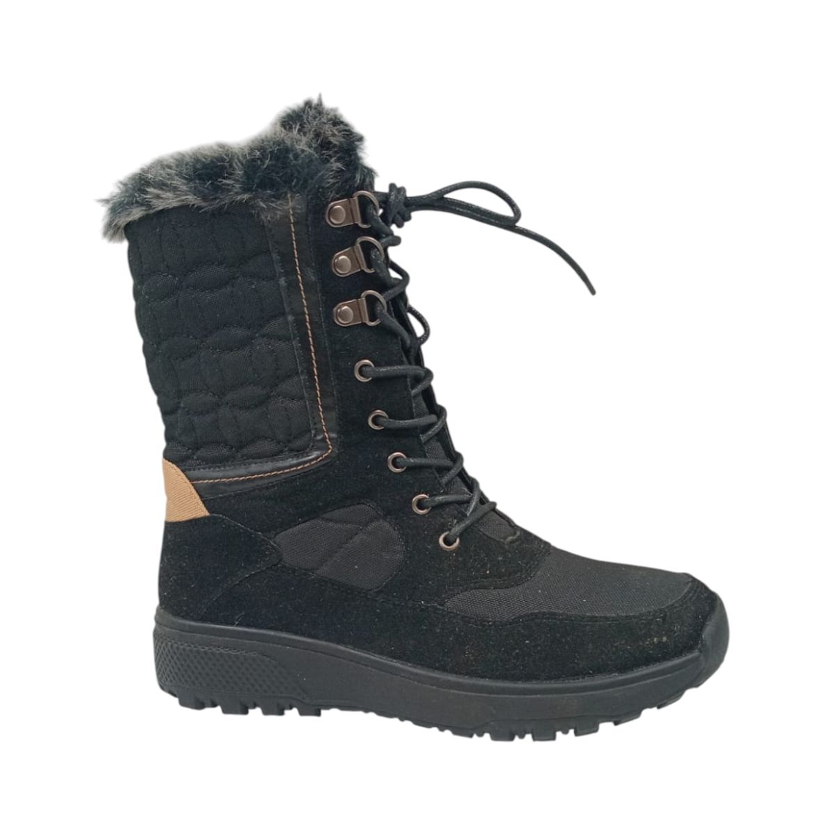 HERIEL - Bota Negra Chiporro Mujer