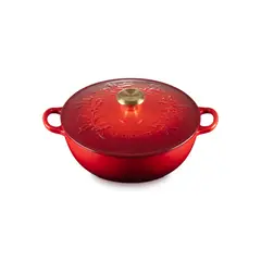 LE CREUSET - Marmita Gourmet Holly 26 Cm Cereza
