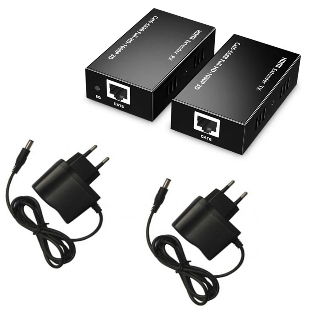 GENERICO - EXTENSOR HDMI HASTA 60 METROS POR UTP. CAT.5E/CAT.6. ACTIVO