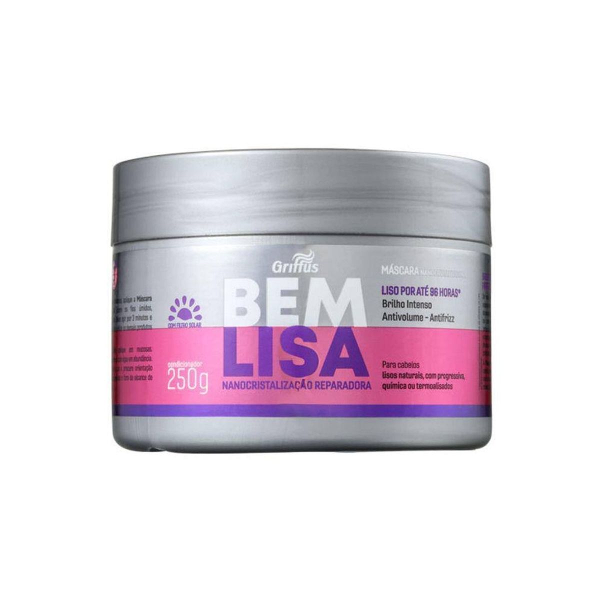 GRIFFUS - MASCARA BEM LISA NANOCRISTALIZADA REPARADORA 250GR GRIFFUS