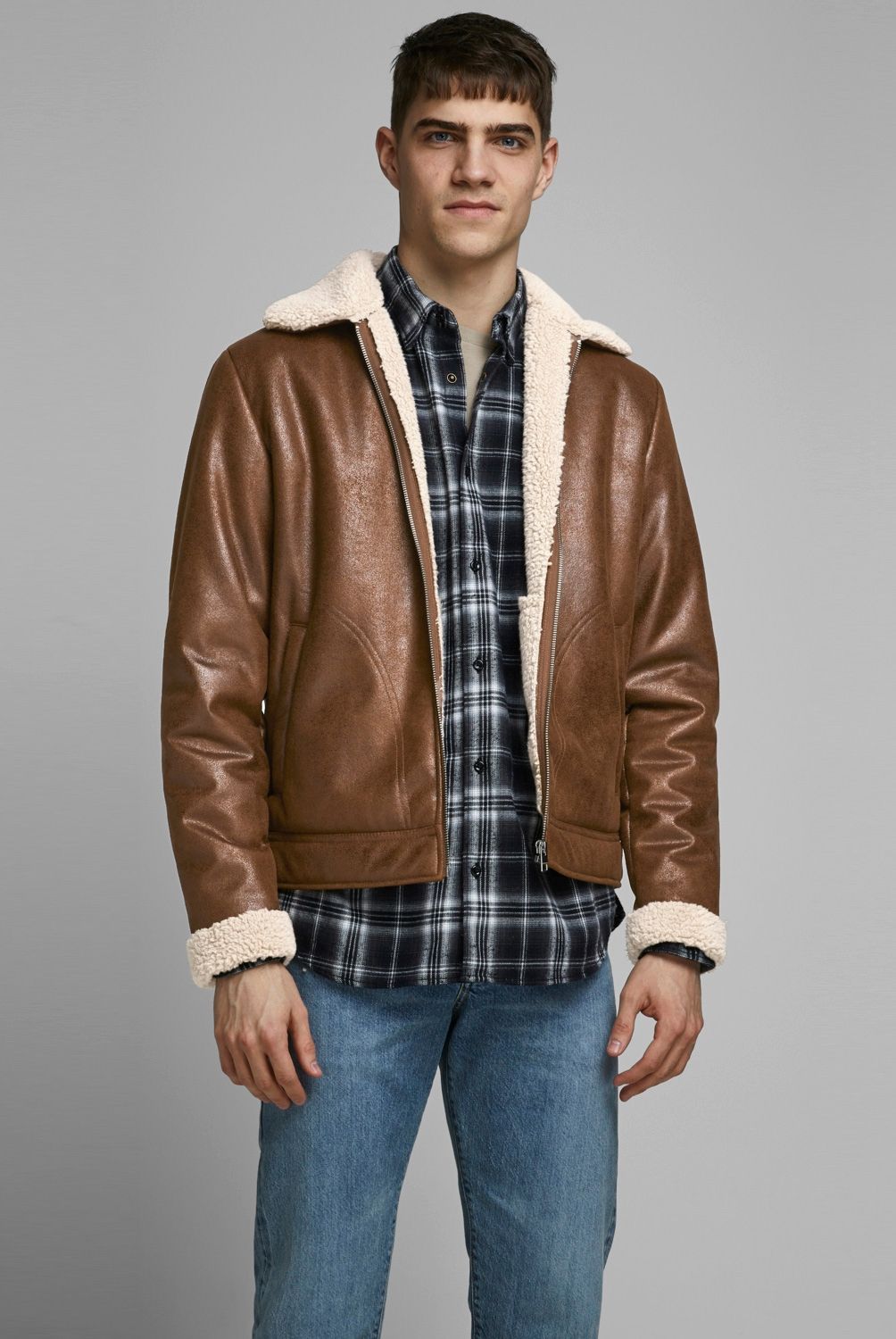 JACK&JONES - Chaqueta Aviador Hombre