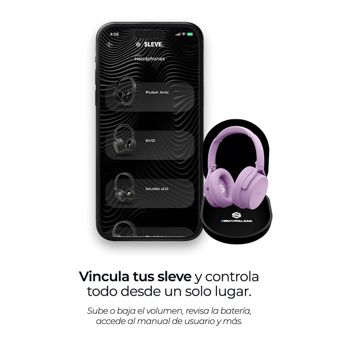 SLEVE - Audífonos Inalámbricos Bluetooth Sleve Evo 2Gen