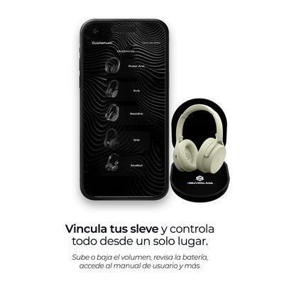 Imagen 2 del producto Audífonos Inalámbricos Bluetooth Evo 2Gen Beige