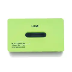 HIMI - Set Gouache 72 colores Twin Cup 12g Verde Manzana